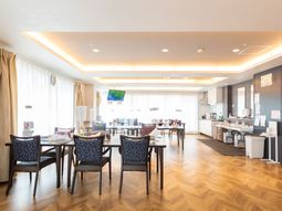 快適な共用スペースの様子