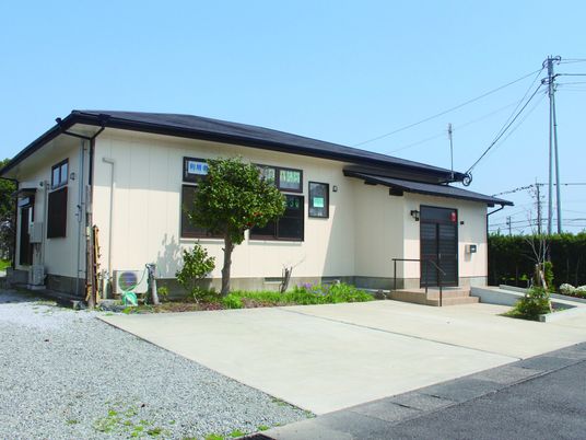平屋の外観  