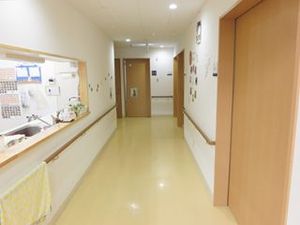 清潔感のある廊下