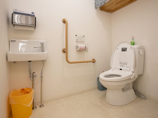バリアフリートイレの様子