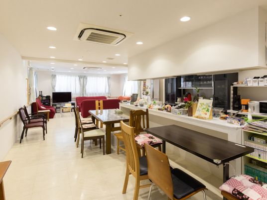 共有ラウンジの様子