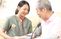 看護師と利用者の会話