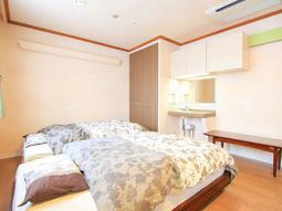 清潔な居室の一角