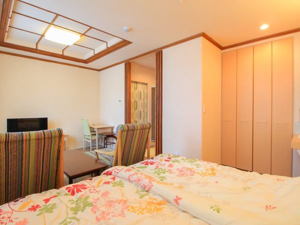 明るい和室風居室