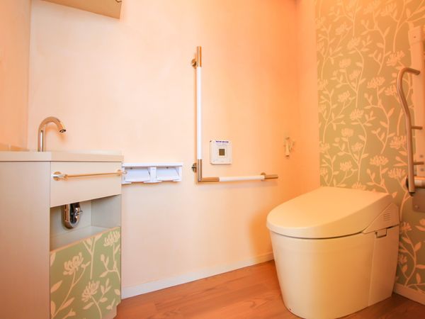 清潔感あるトイレ空間