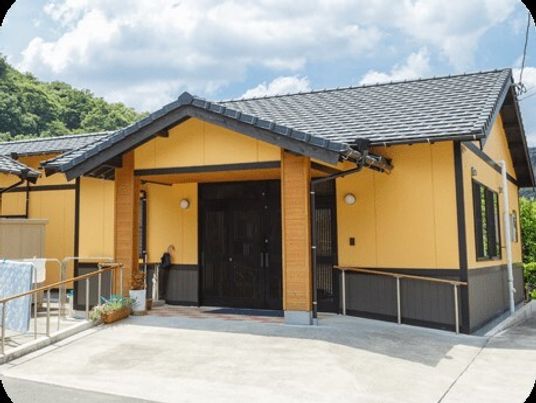 和風のエントランス