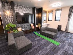 モダンな居室の風景