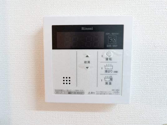 操作パネルがある壁面