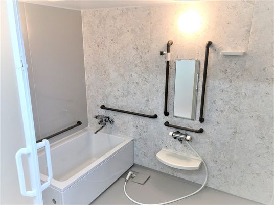 整備された清潔な浴室