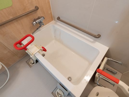 安全性を考慮した浴室