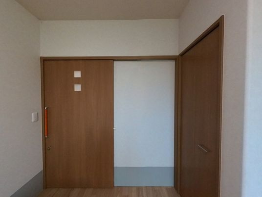 居室のドアとクローゼット