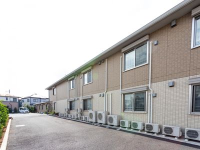 ゆったりとした居室外観