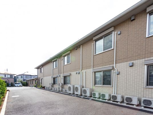 ゆったりとした居室外観