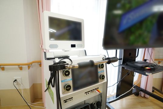医療機器が配置された空間