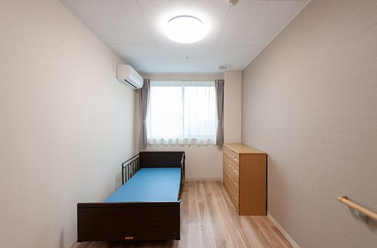 温かみのある居室
