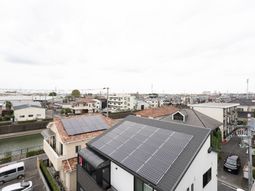 屋根と街並みの景観