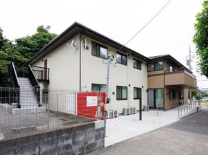 清潔感のある建物の外観
