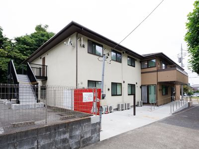 清潔感のある建物の外観