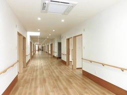 清潔な廊下の様子