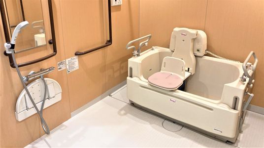 機能的な浴室