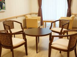 リラックスできるラウンジ空間