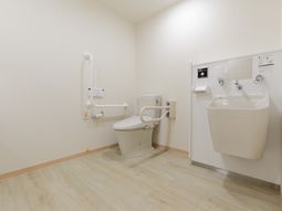 清潔なトイレスペース