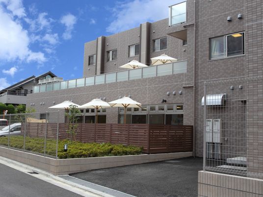 居心地の良い外観の建物