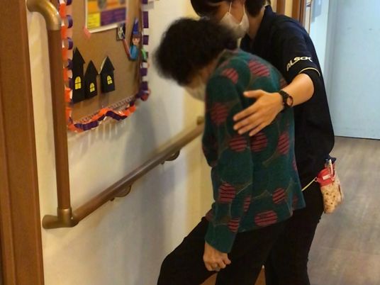 スタッフサポートの様子