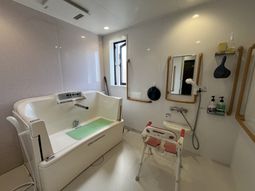 設備が整った浴室