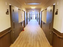 清潔感のある廊下