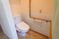 バリアフリーのトイレ設備