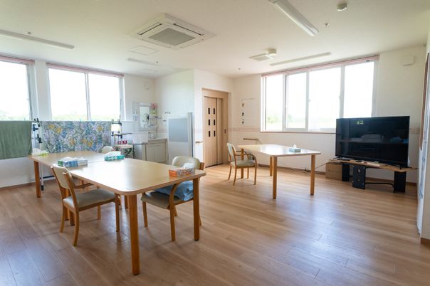 共有ラウンジの内観