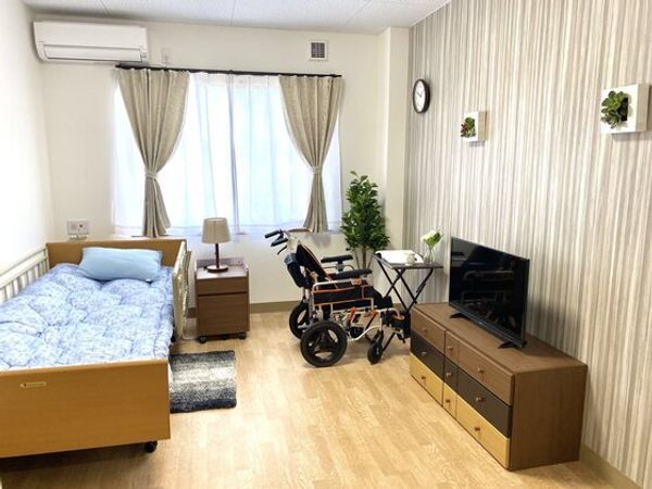 明るい個室の一例