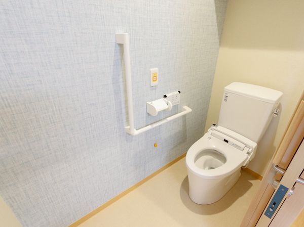 清潔なトイレ設備