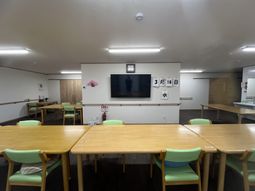 広々とした共有スペース