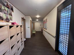明るい廊下