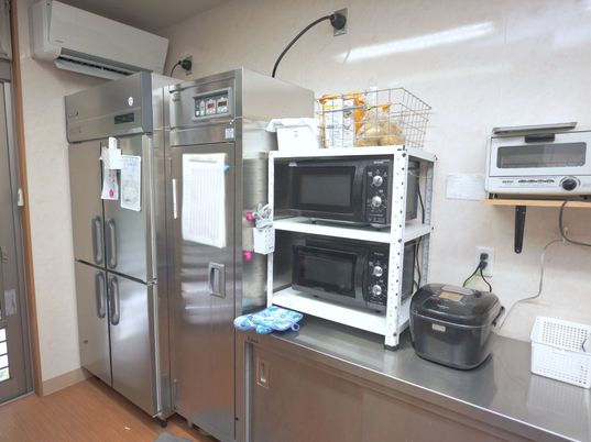 キッチンの整った設備