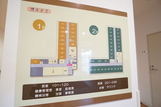 案内図掲示物