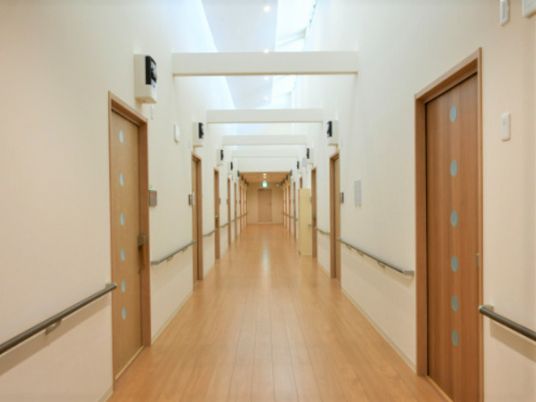 清潔感のある廊下