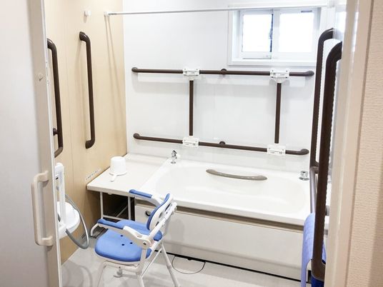 バリアフリーの洗面台