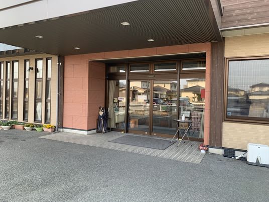 広いエントランス