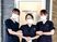 スタッフ3人の出入口  