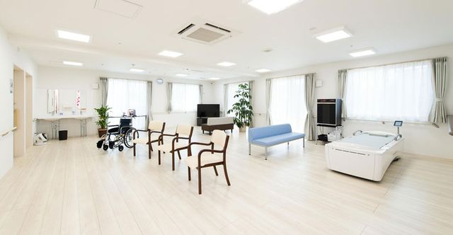 明るい共有エリア