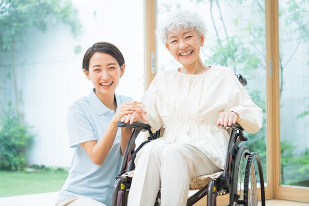 血圧計測をする施設の様子