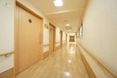 清潔感のある廊下
