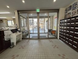 ゆったり通れる出入口
