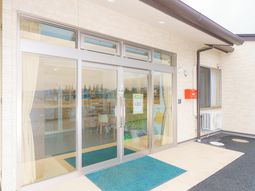 明るいエントランス