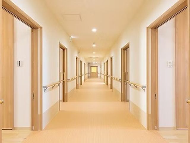 明るい廊下  