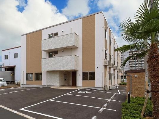 清潔感のある建物外観