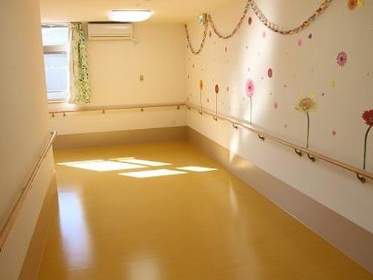 温かみのある休憩室